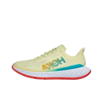 HOKA ONE ONE Carbon X 2 Luminary Green Hot Coral