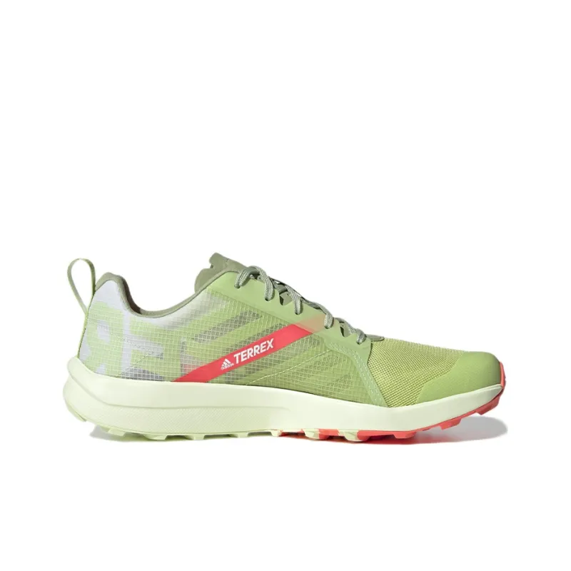 Adidas Terrex Speed Flow Primegreen Trail Running Anti-Slip Wear-Resistant Low-Top Running Shoes Men's Green-1