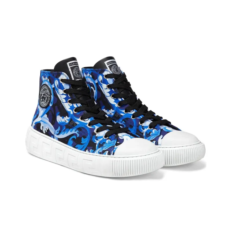 VERSACE Greca High 'Barocco Print   Lapis'-2