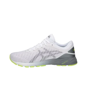 Asics Dynaflyte 2 Anti-Slip And Wear-Resistant Breathable Low-Top Running Shoes Men's White Green