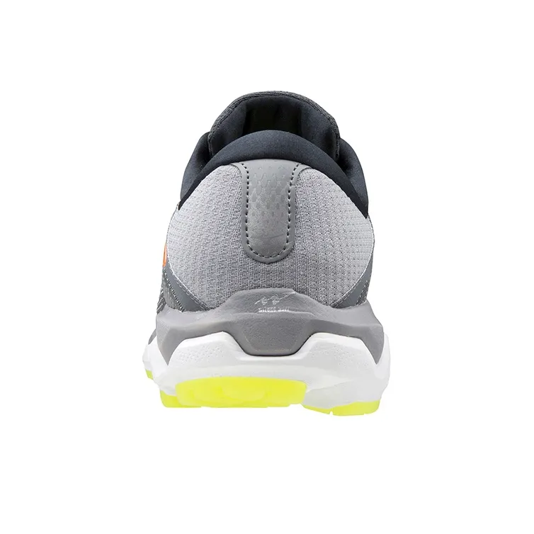 Mizuno Horizon 4 Breathable Lightweight Low-Top Running Shoes Men's Gray Yellow-3