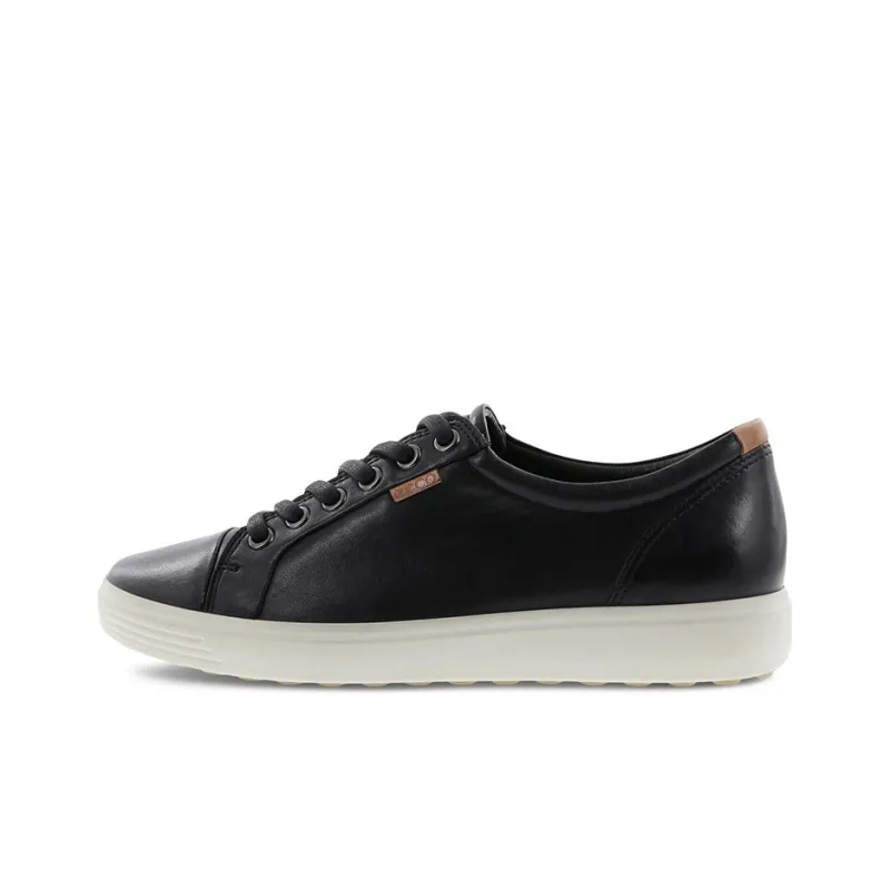 Ecco Soft 7 Stylish Skateboarding Shoes Women's Black-0