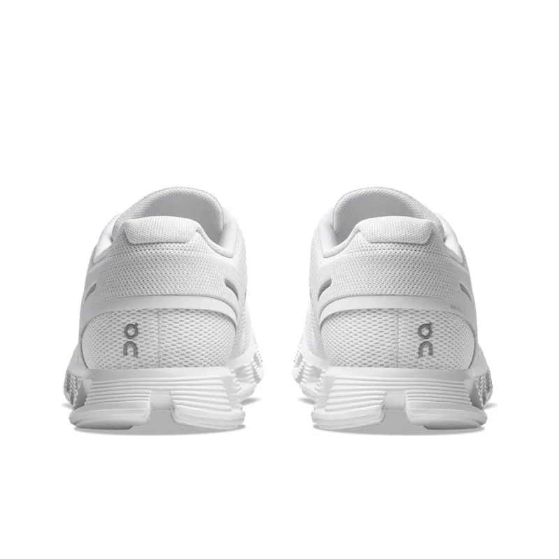 On Running Cloud 5 All White Women's-4
