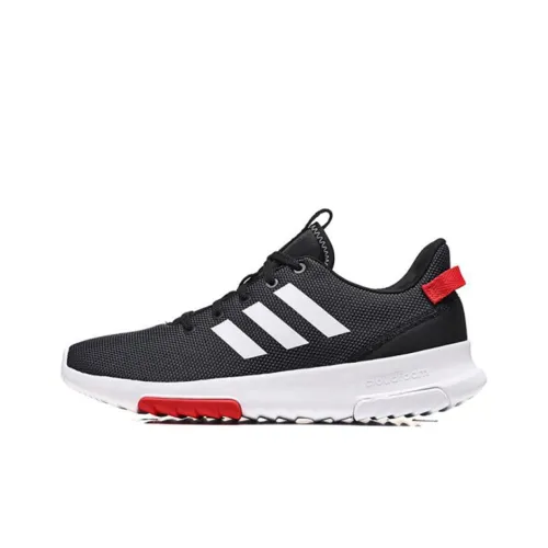 Adidas Neo Cf Revival Running Shoes Unisex Low-Top Black/White/Red