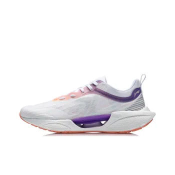 LINING Super Light 18 Running Shoes Women's Low Top White/Purple