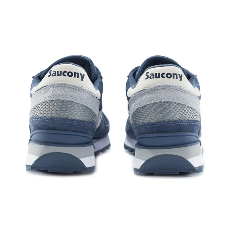 Saucony Shadow Original Original Low Top Running Shoes Men's Blue Gray-3