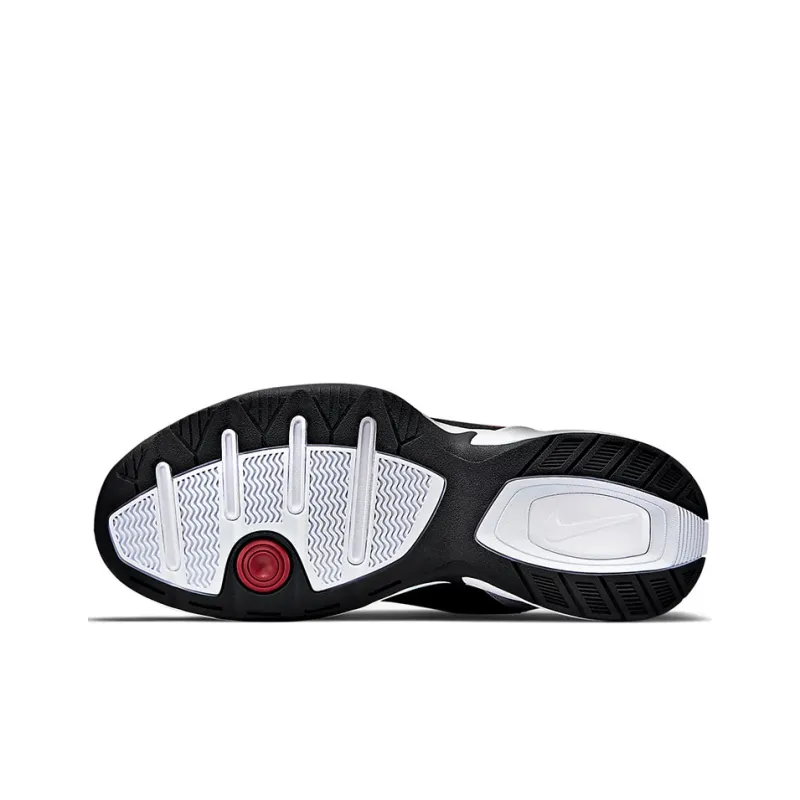 Nike Air Monarch Iv 4E Wide White Red-4