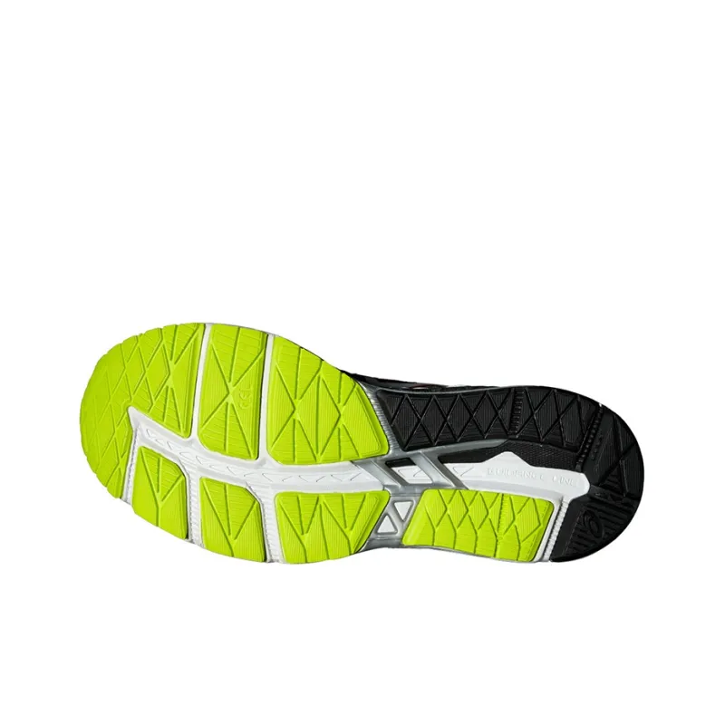 Asics Gel-Foundation 12 Wear-Resistant Low-Top Running Shoes Men's Black Red Green 2E-Width-3