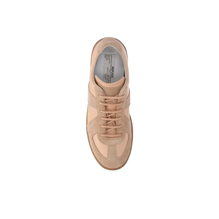 Maison Margiela Replica Low Top Stylish Skateboarding Shoes Women's Beige-4