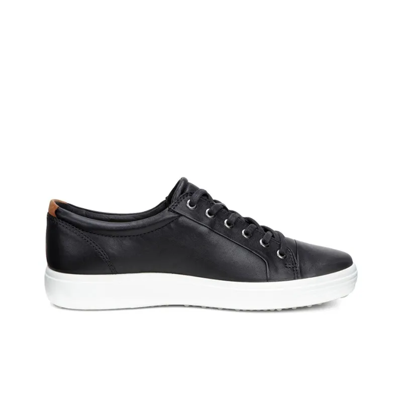 Ecco Soft 7 Low Top Skateboard Shoes Men's Black-1