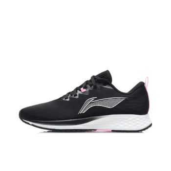 LiNing Red Hare 4 Durable Breathable Low Top Running Shoes Women's Black