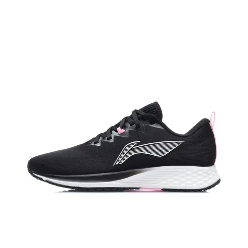 LINING Red Hare 4 Running Shoes Women's Low-Top Black