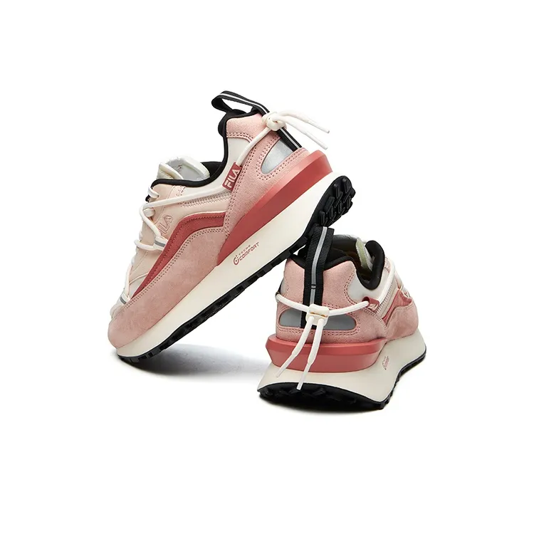 FILA FUSION Jogger DX Running Shoes Women's Low Top Peach Pink/Vintage Rose-4