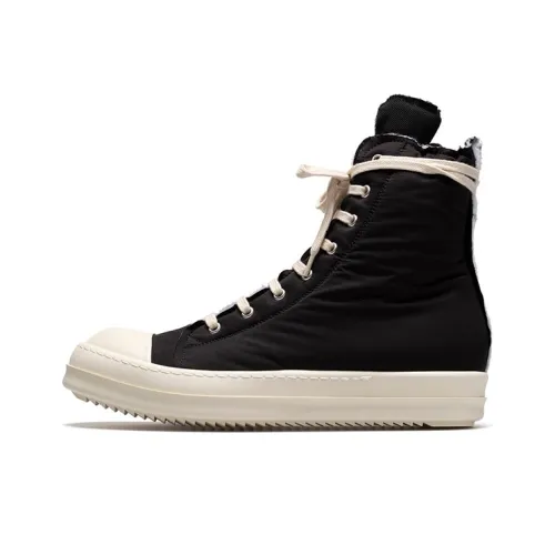 Rick Owens Drkshdw High-Top Sneakers Skate shoes Male Black/White