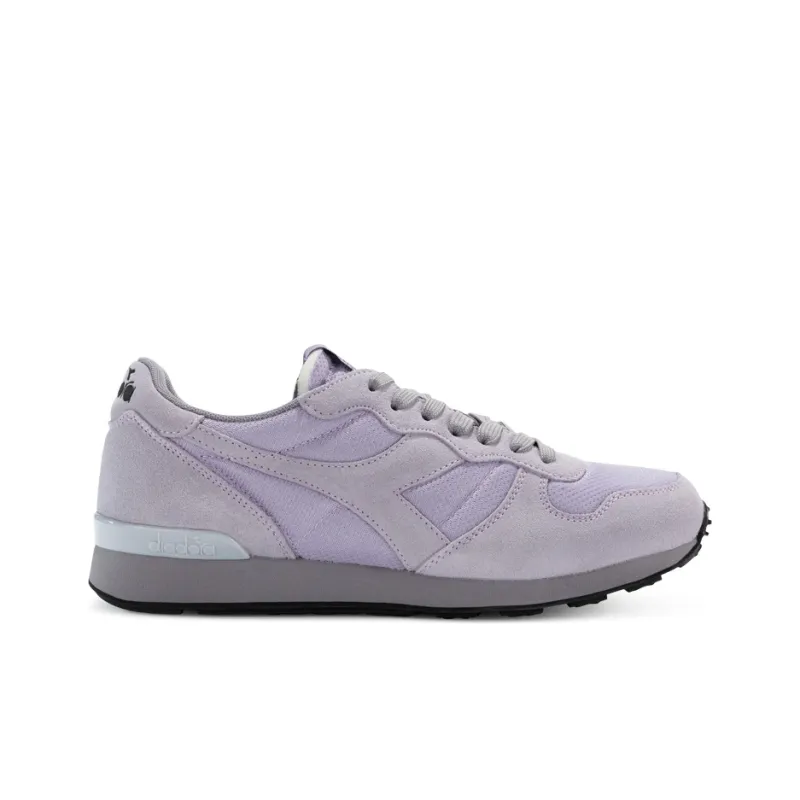 Diadora Camaro Cushioned Wear-Resistant Breathable Coverage Low-Top Running Shoes Unisex Light Purple-1