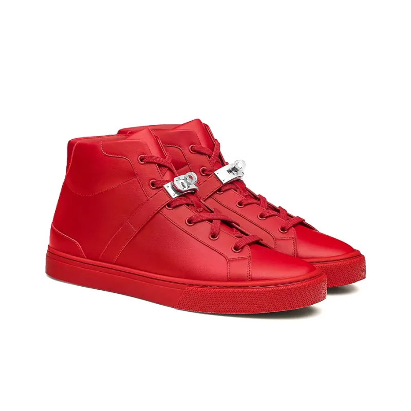 HERMES Daydream Stylish Skateboarding Shoes Men's Red-2