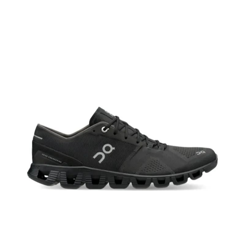 On Running Cloud X Black Asphalt Grey-1