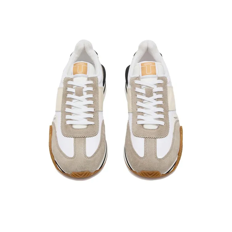 TOM FORD James Casual Shoes Men Low-Top Ecru-2