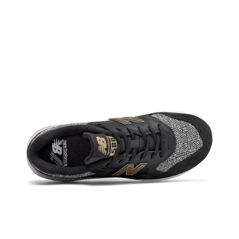 New Balance 580 Series Sneakers Black/Gold Women's-2