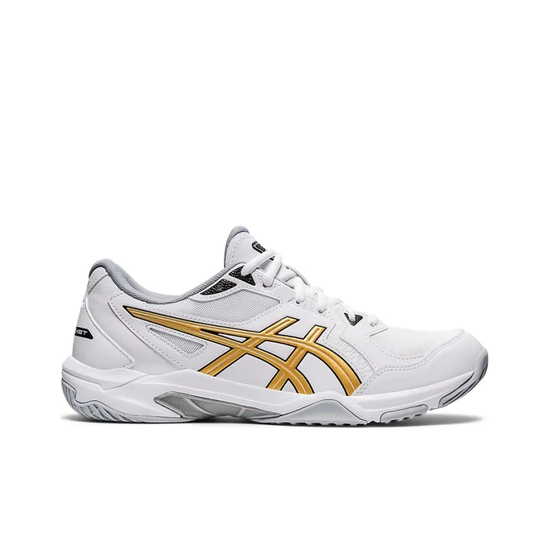 Asics Gel Rocket 10 White Pure Gold-1