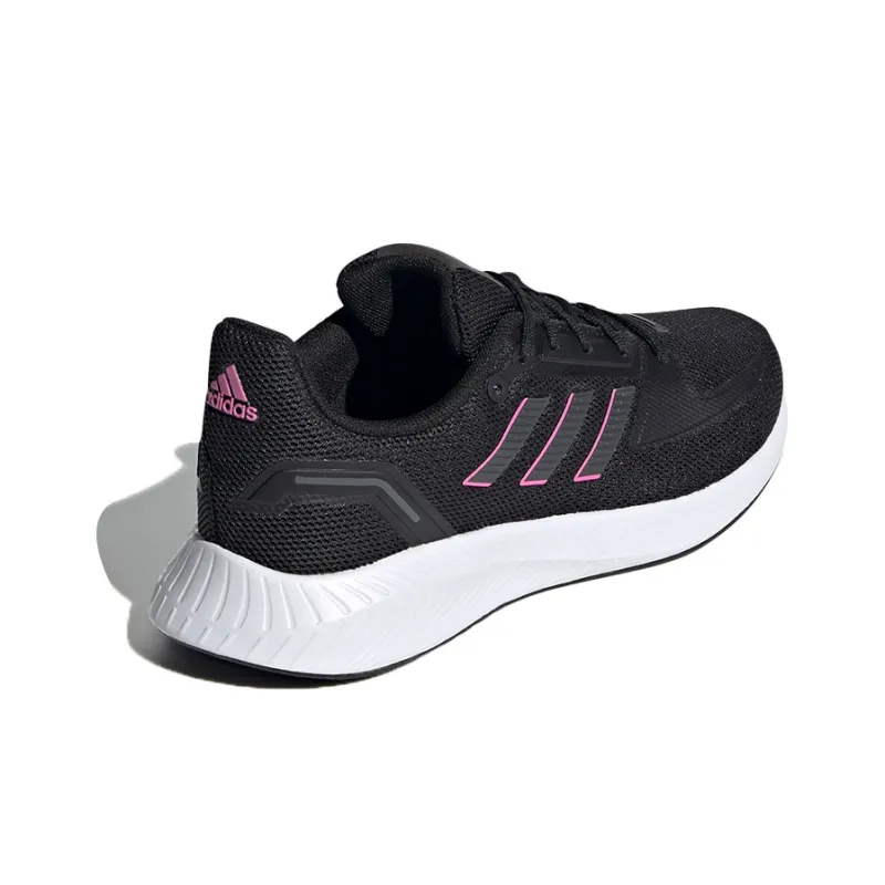 Adidas Runfalcon 2.0 Black Screaming Pink Women's-3
