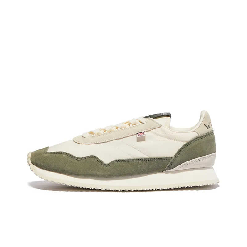 Norman Walsh ESL Cushioning Anti-Slip And Wear-Resistant Coverage Low-Top Casual Running Shoes Unisex Beige Green-0