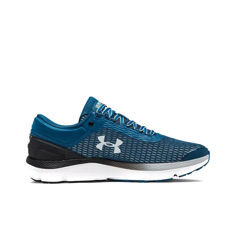 Under Armour Charged Intake 3 Breathable Anti Slip And Wear Resistant Low Top Running Shoes Men's Blue-1