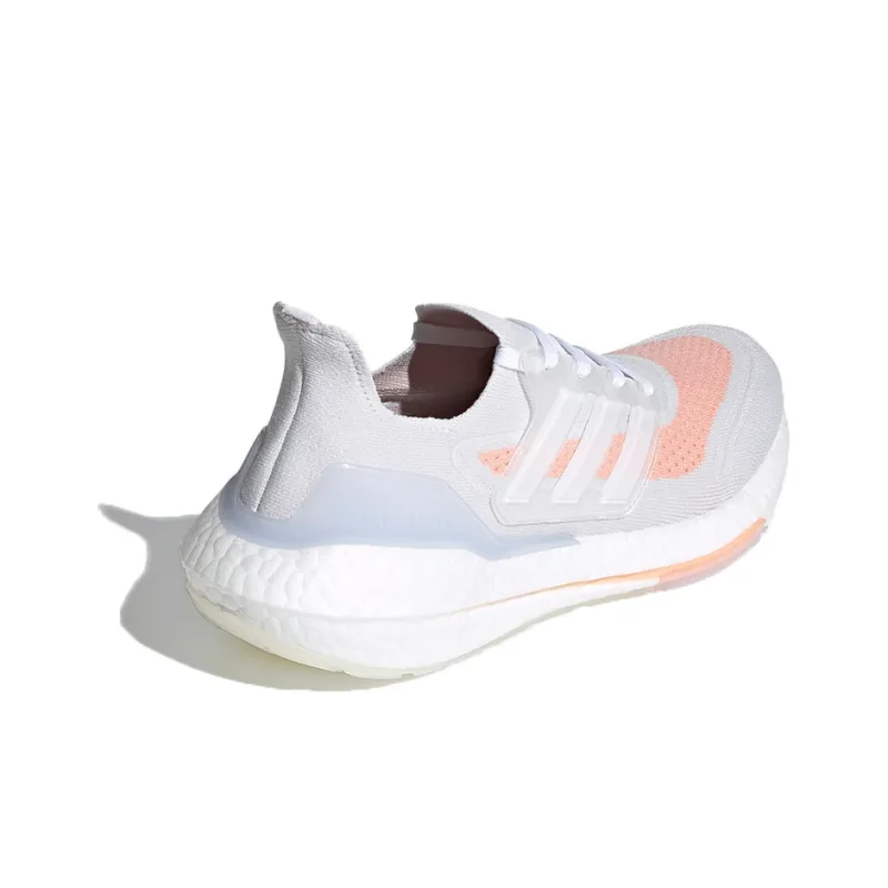 Adidas Ultra Boost 21 White Glow Pink Women's-3