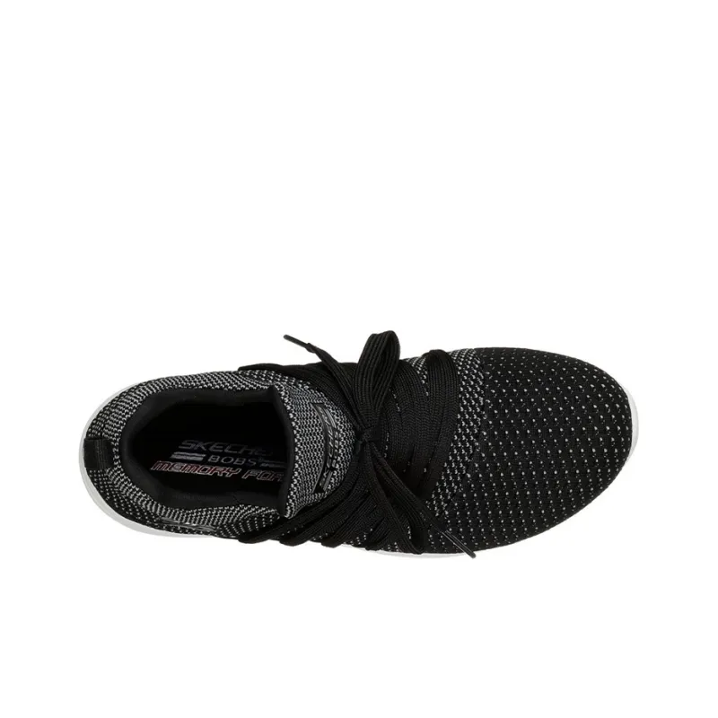 Skechers Bob's Sport Sparrow Low Top Black/Grey Women's-2