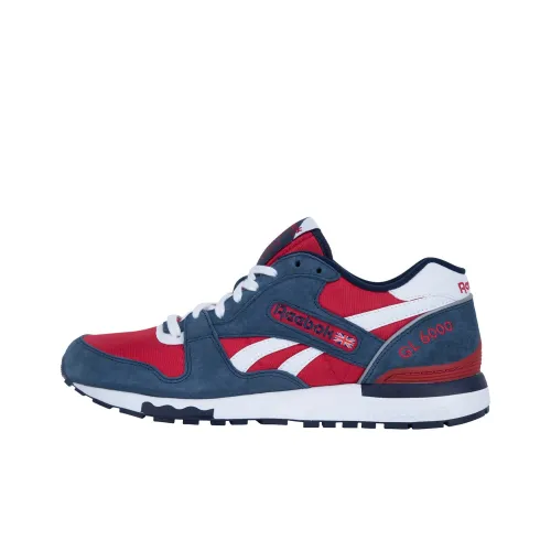 Reebok GL6000 Running Shoes Unisex Low-Top Blue/Red/White