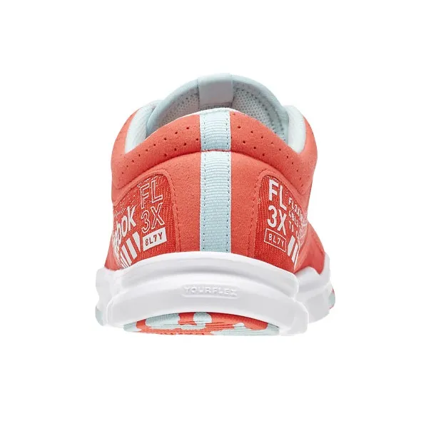 Reebok Yourflex Trainette 7.0 Low-Top Running Shoes Women's Peach Pink-4