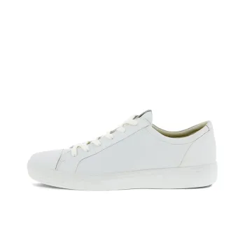 Ecco Soft 7 Skateboard Shoes Men Low-Top White