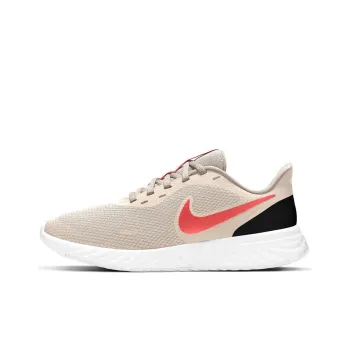 Nike REVOLUTION 5 Running Shoes Women's Low-Top Apricot/Black