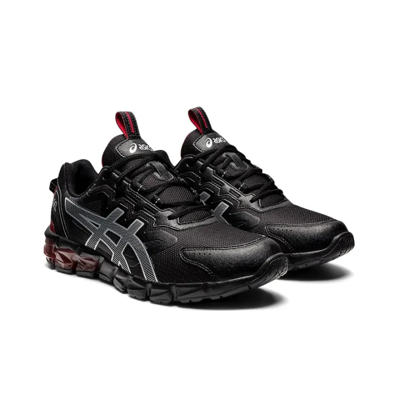 Asics Gel Quantum 90 3 Black White Classic Red-2