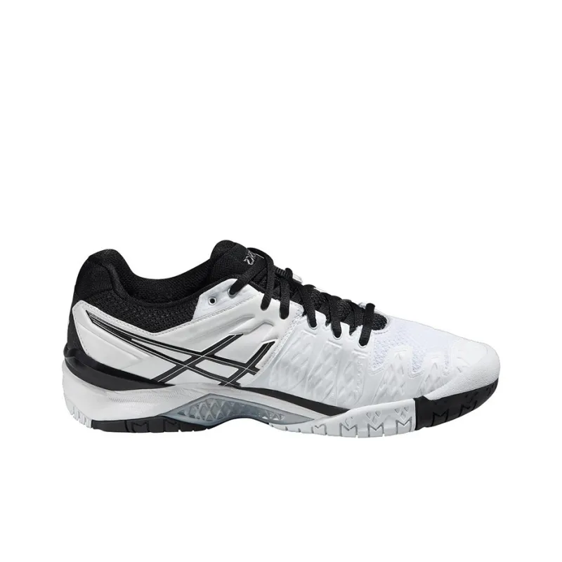 Asics Gel-Resolution 6 Running Shoes Men Low-Top White/Black-1