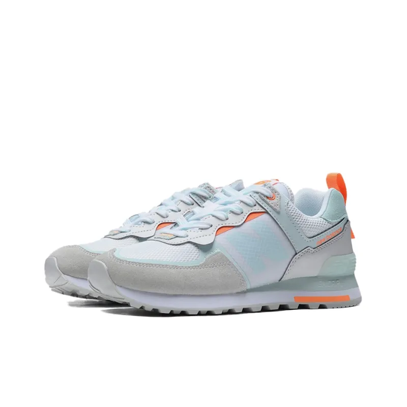 New Balance 574 Shoes For Grey/Blue Women's-2