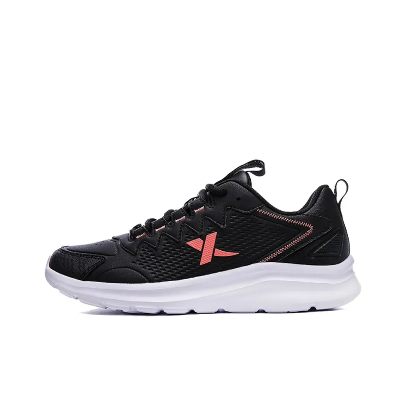 XTEP Water Resistant Lightweight Low Top Running Shoes Women's Black-0