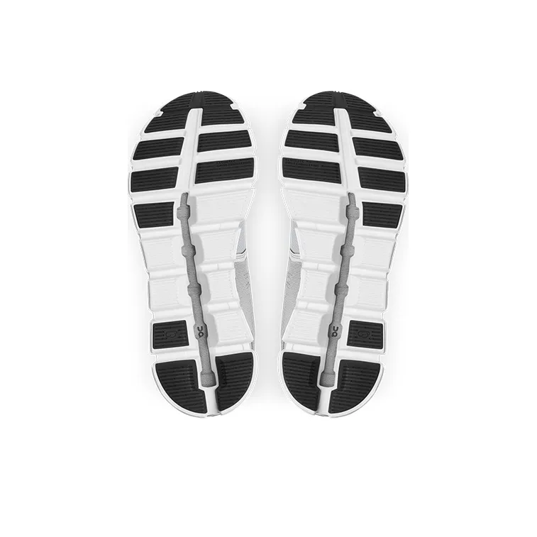 On Running Cloud 5 Waterproof Glacier Grey White Women's-5