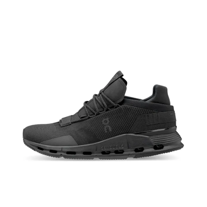 On Running Cloudnova Black Eclipse Women's-0
