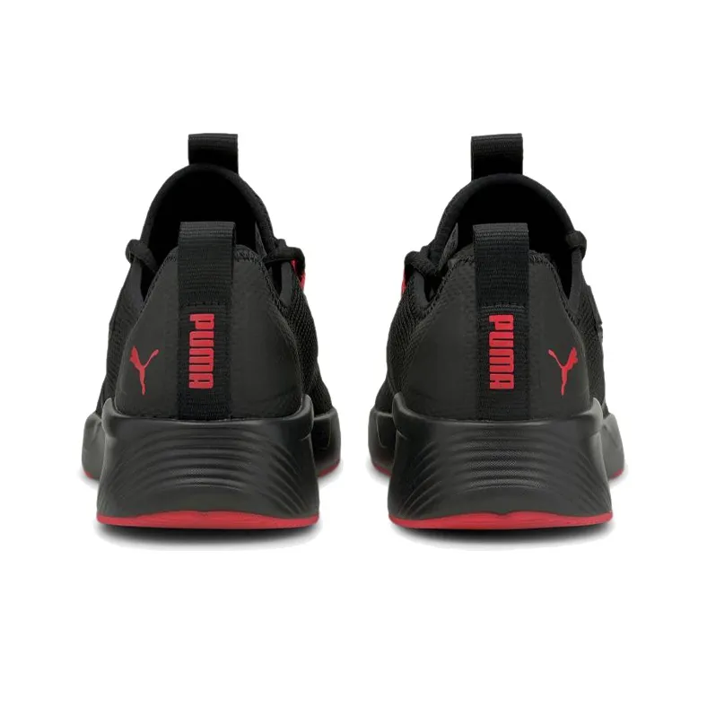 PUMA Retaliate Running Shoes Men Low-Top Black/Red-3