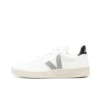 VEJA V-10 CWL White Oxford Grey Black