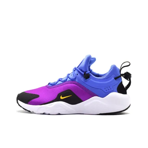 Nike Air Huarache City Move Running Shoes Women's Low-Top Blue/Purple/Black