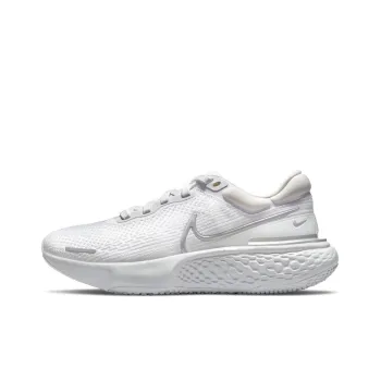 Nike ZoomX Invincible Run Flyknit White Metallic Silver Women's