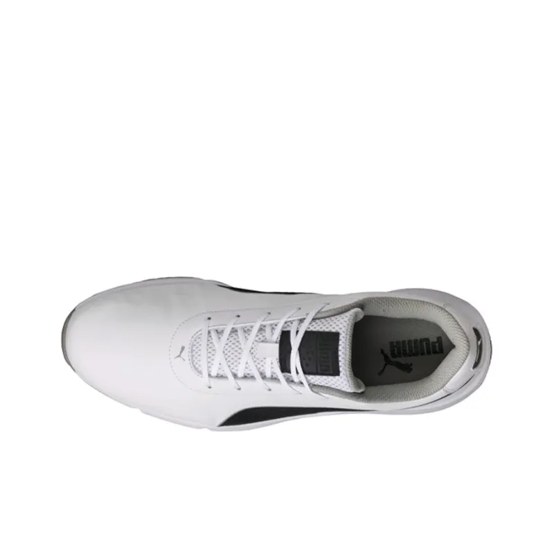 PUMA Drive Clated Drive Cleated Classic Slip-Resistant Low-Top Running Shoes Men's White-3