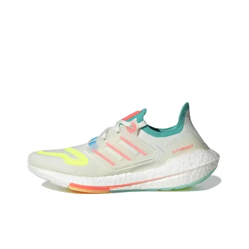 Adidas Ultra Boost 22 White Tint Turbo Mint Rush Women's