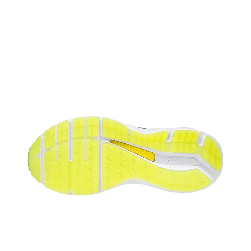 Mizuno Horizon 4 Breathable Lightweight Low-Top Running Shoes Men's Gray Yellow-4