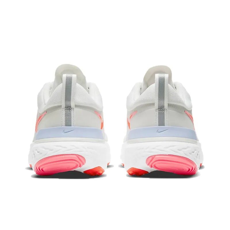 Nike React Miler 'White Orange Gray' Women's-4