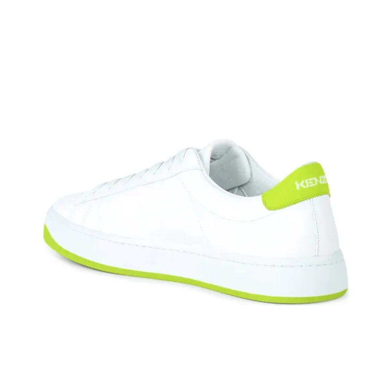 KENZO Kourt K Logo Athletic Shoes Men's White-2