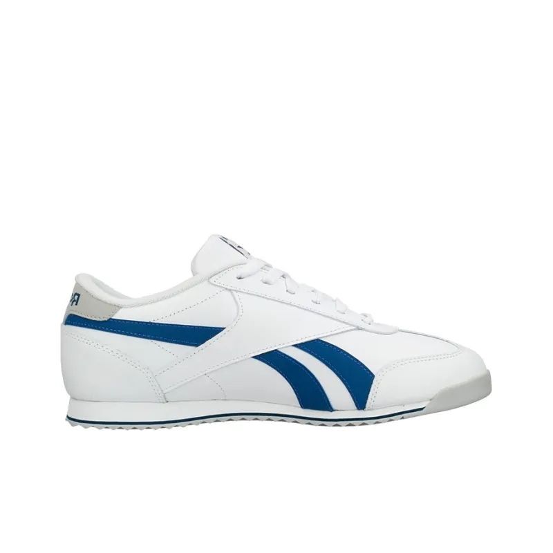 Reebok Royal Classic Rayen Cushioned Slip-Resistant Low-Top Running Shoes Men's White Blue-1