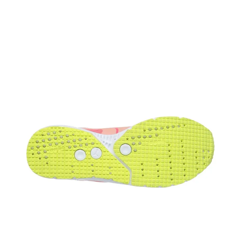 PUMA Narita V2 Cushioning Breathable Slip-Resistant Supportive Low-Top Running Shoes Women's Pink Yellow-4